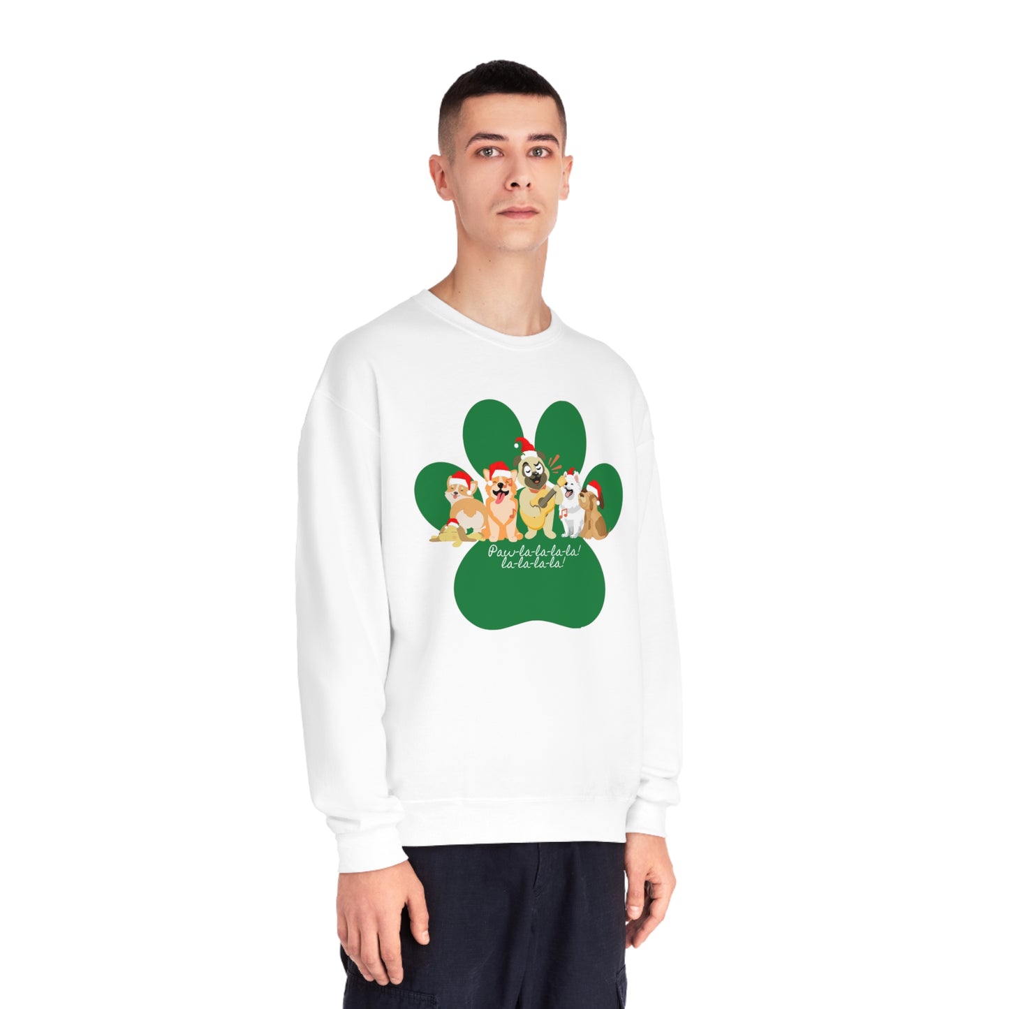 Unisex NuBlend® Crewneck Sweatshirt, PAW la la la la!