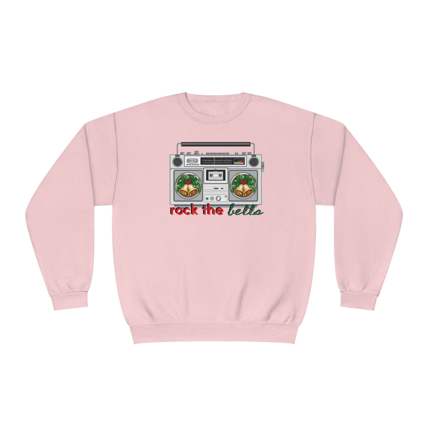 Unisex NuBlend® Crewneck Sweatshirt, ROCK THE BELLS/Xmas