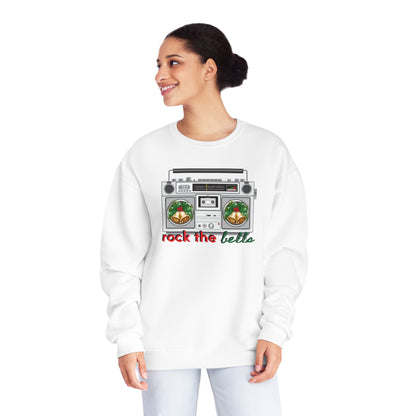 Unisex NuBlend® Crewneck Sweatshirt, ROCK THE BELLS/Xmas