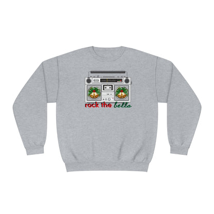 Unisex NuBlend® Crewneck Sweatshirt, ROCK THE BELLS/Xmas