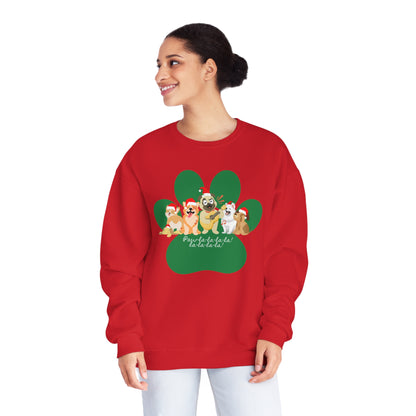 Unisex NuBlend® Crewneck Sweatshirt, PAW la la la la!