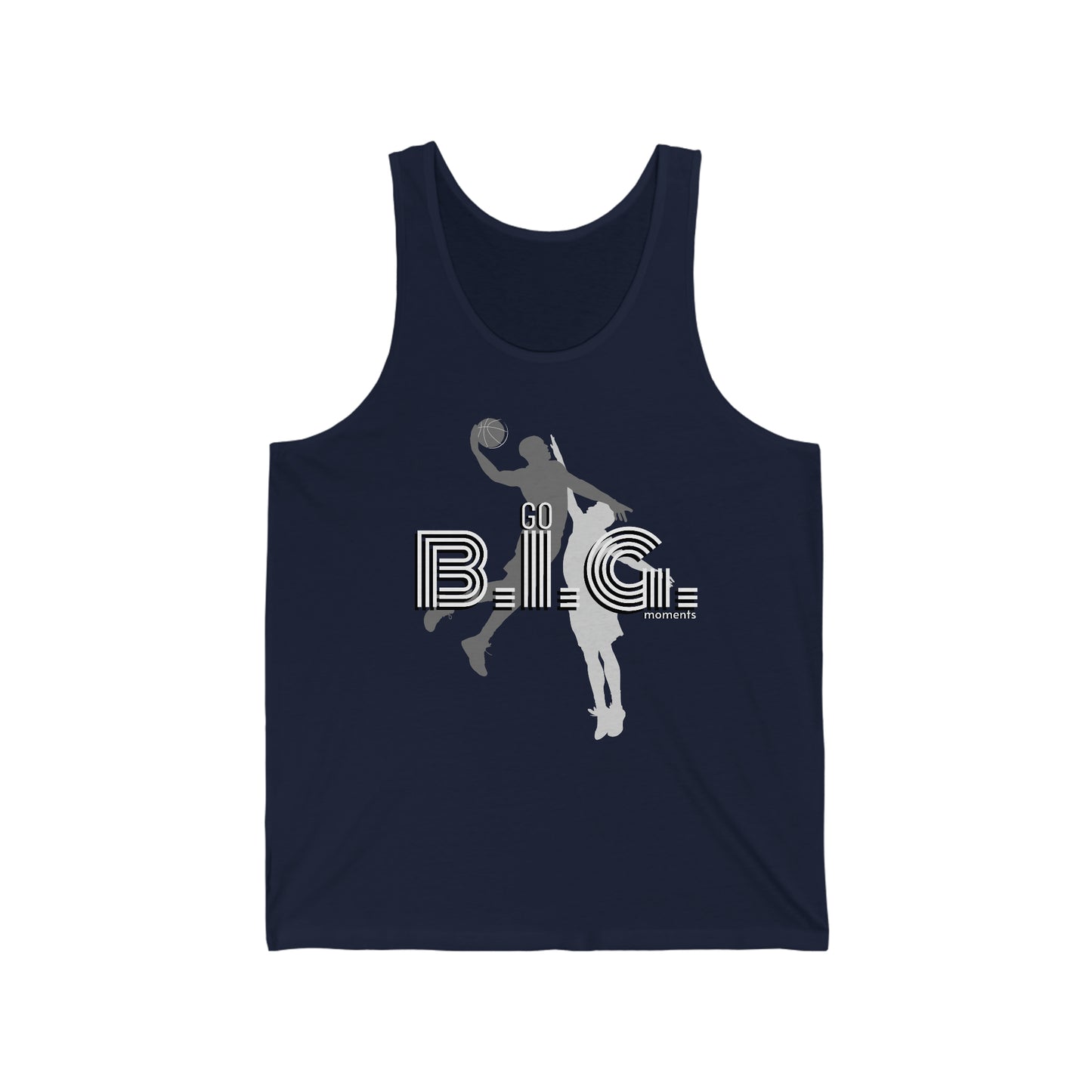 Unisex Jersey Tank, GO B.I.G. - BASKETBALL fly or die