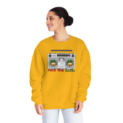 Unisex NuBlend® Crewneck Sweatshirt, ROCK THE BELLS/Xmas