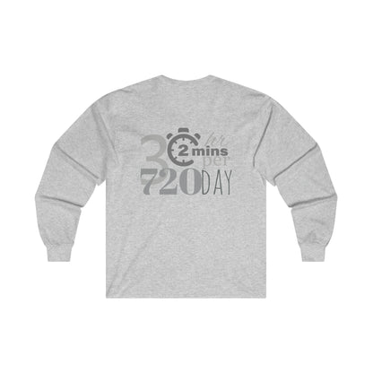 Ultra Cotton Long Sleeve Tee, FOOTBALL Moments - 2min Drill