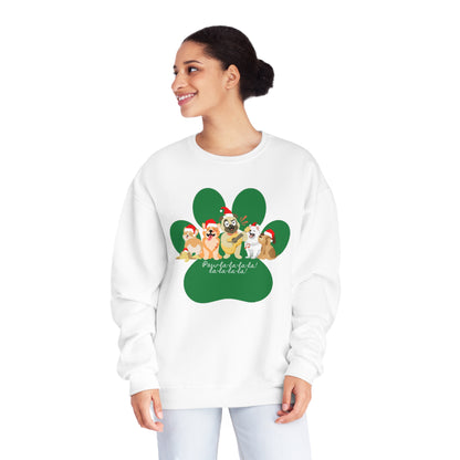 Unisex NuBlend® Crewneck Sweatshirt, PAW la la la la!