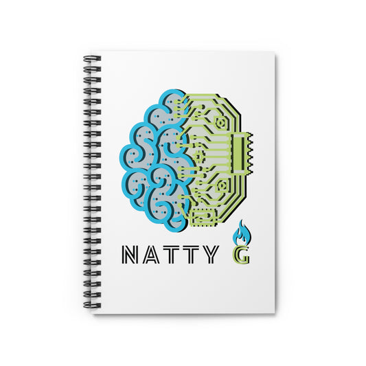 Natty G Spiral Notebook - Ruled Line