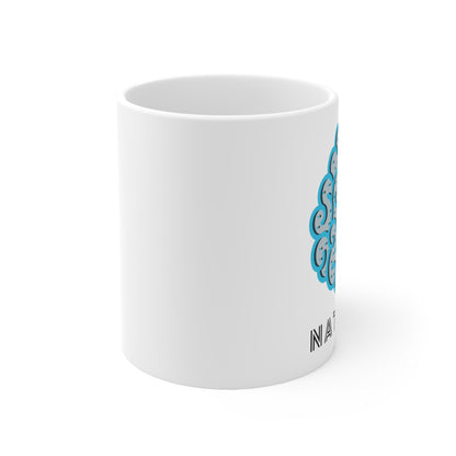 White Natty G Ceramic Mug 11oz