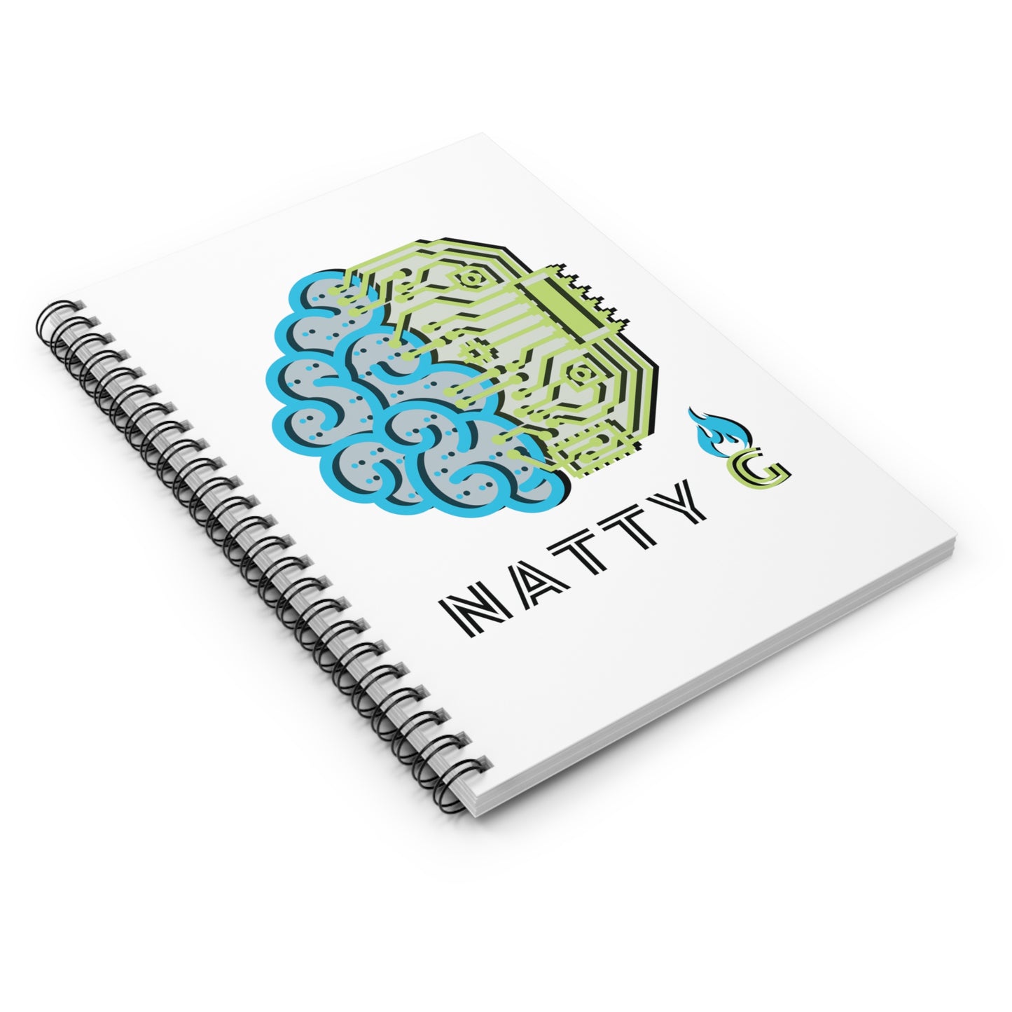 Natty G Spiral Notebook - Ruled Line