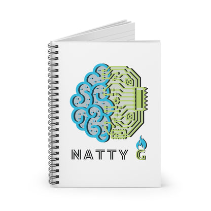 Natty G Spiral Notebook - Ruled Line