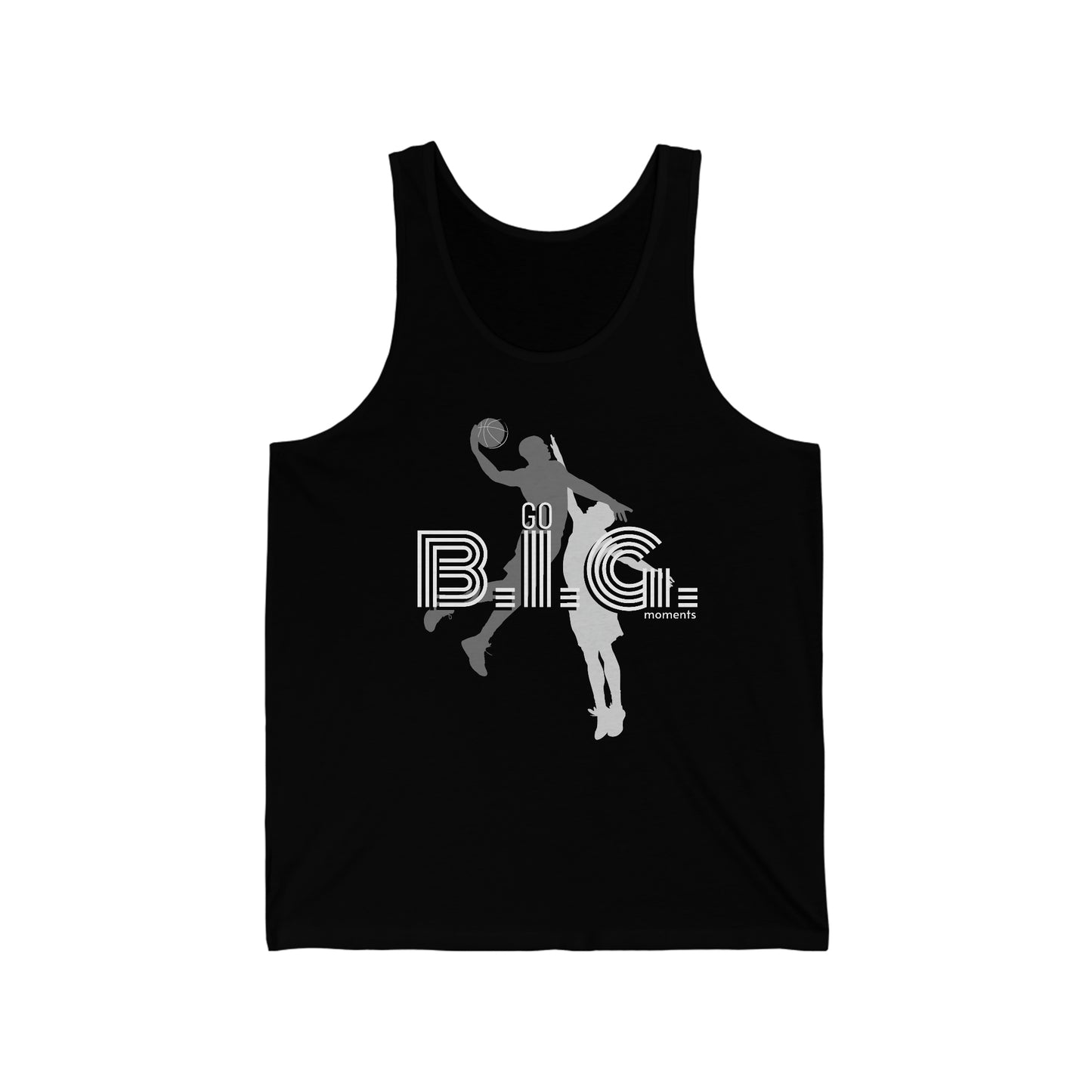 Unisex Jersey Tank, GO B.I.G. - BASKETBALL fly or die