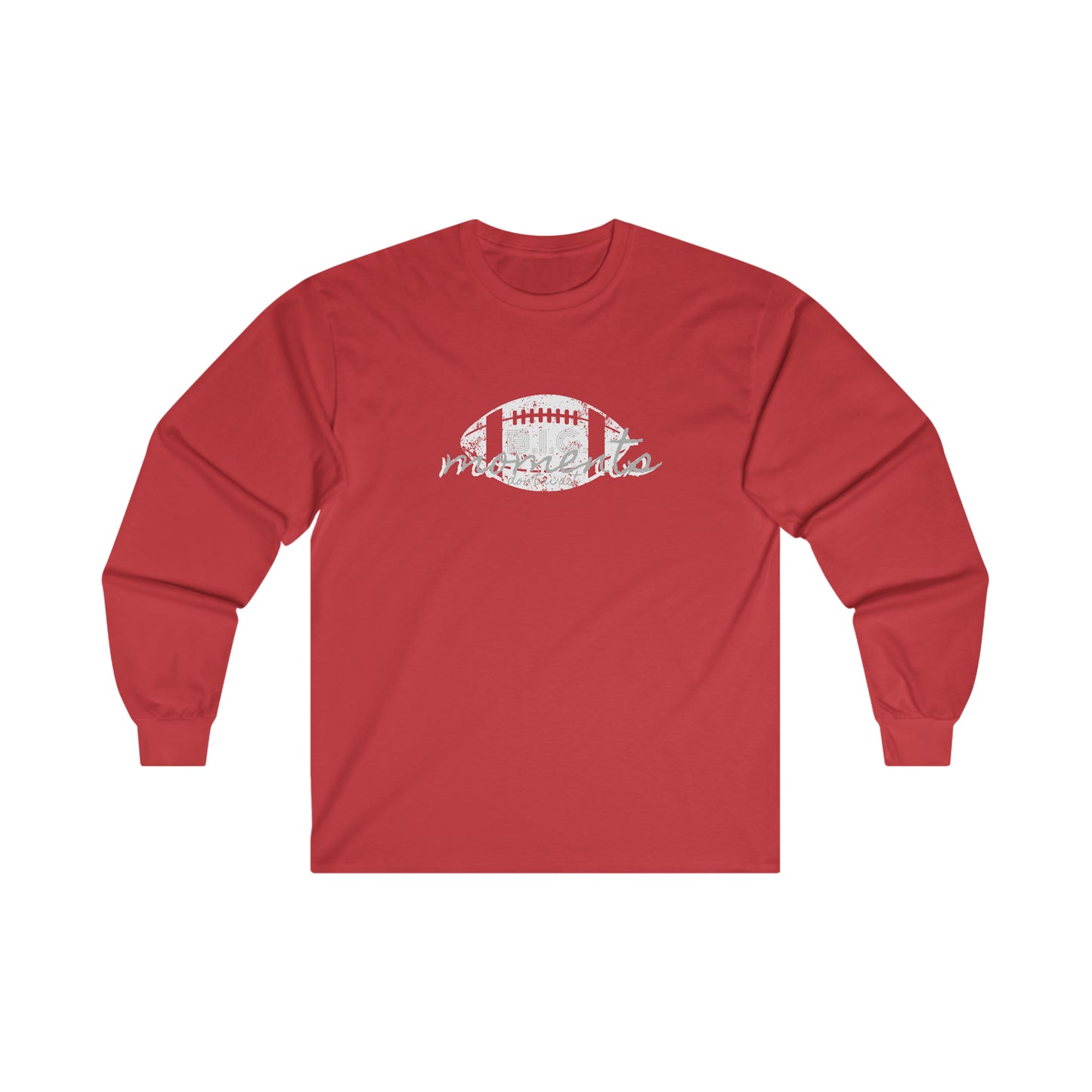 Ultra Cotton Long Sleeve Tee, FOOTBALL Moments - 2min Drill