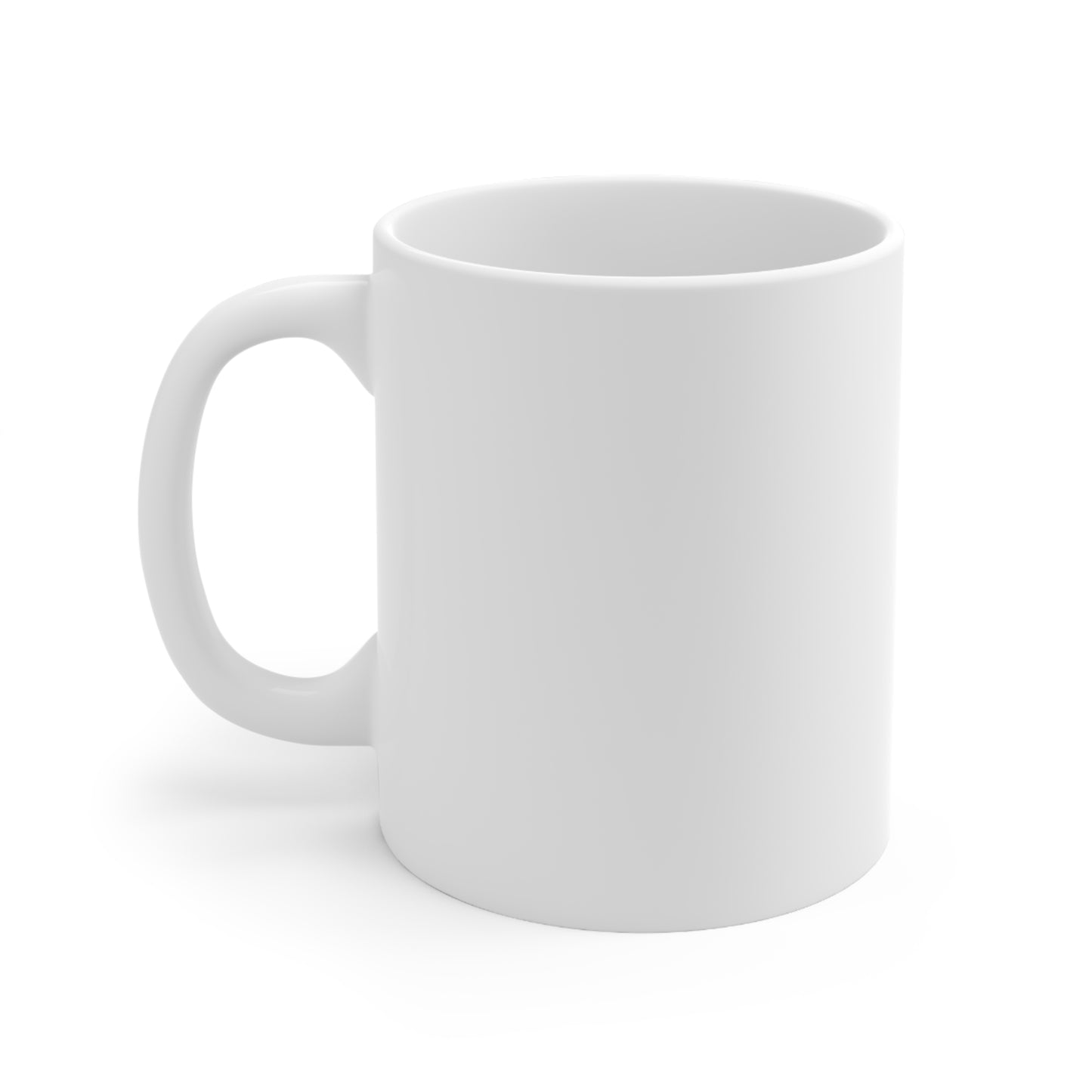 White Natty G Ceramic Mug 11oz