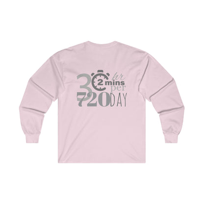 Ultra Cotton Long Sleeve Tee, FOOTBALL Moments - 2min Drill