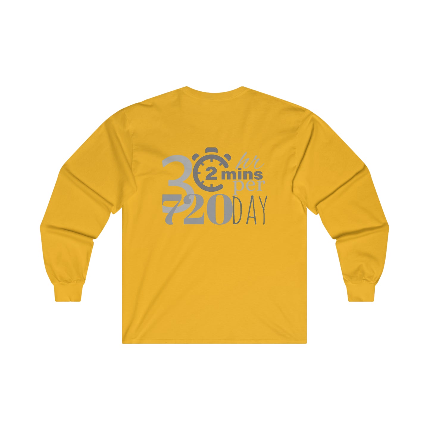 Ultra Cotton Long Sleeve Tee, FOOTBALL Moments - 2min Drill